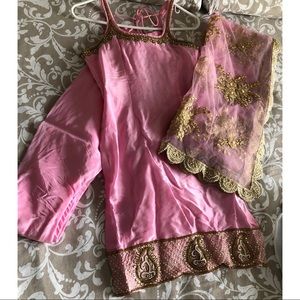 Light Pink Pajami Suit